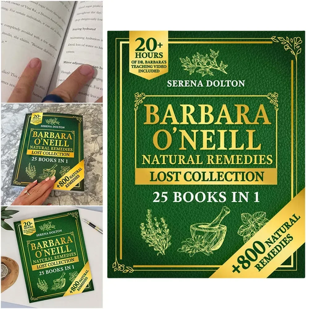 Herbal Wellness Book - 2098 Kräuterheilmittel, verlorenes Sammelbuch, selbstheilendes Rezeptgeheimnis,