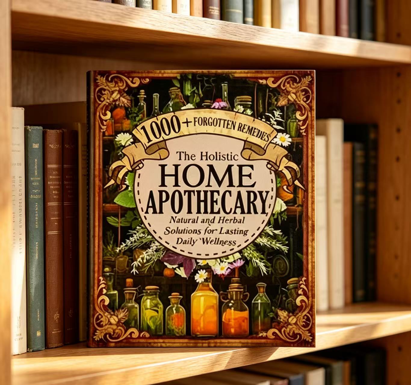 Herbal Wellness Book - 1000+ vergessene Heilmittel, Referenzbuch für natürliche,