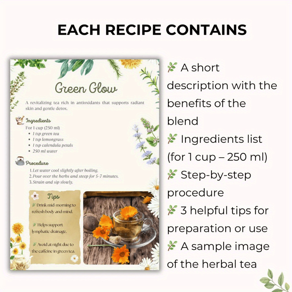 Kräutertee-Rezeptbuch – Natürl – Herbal Wellness Book Bewertung und Preis