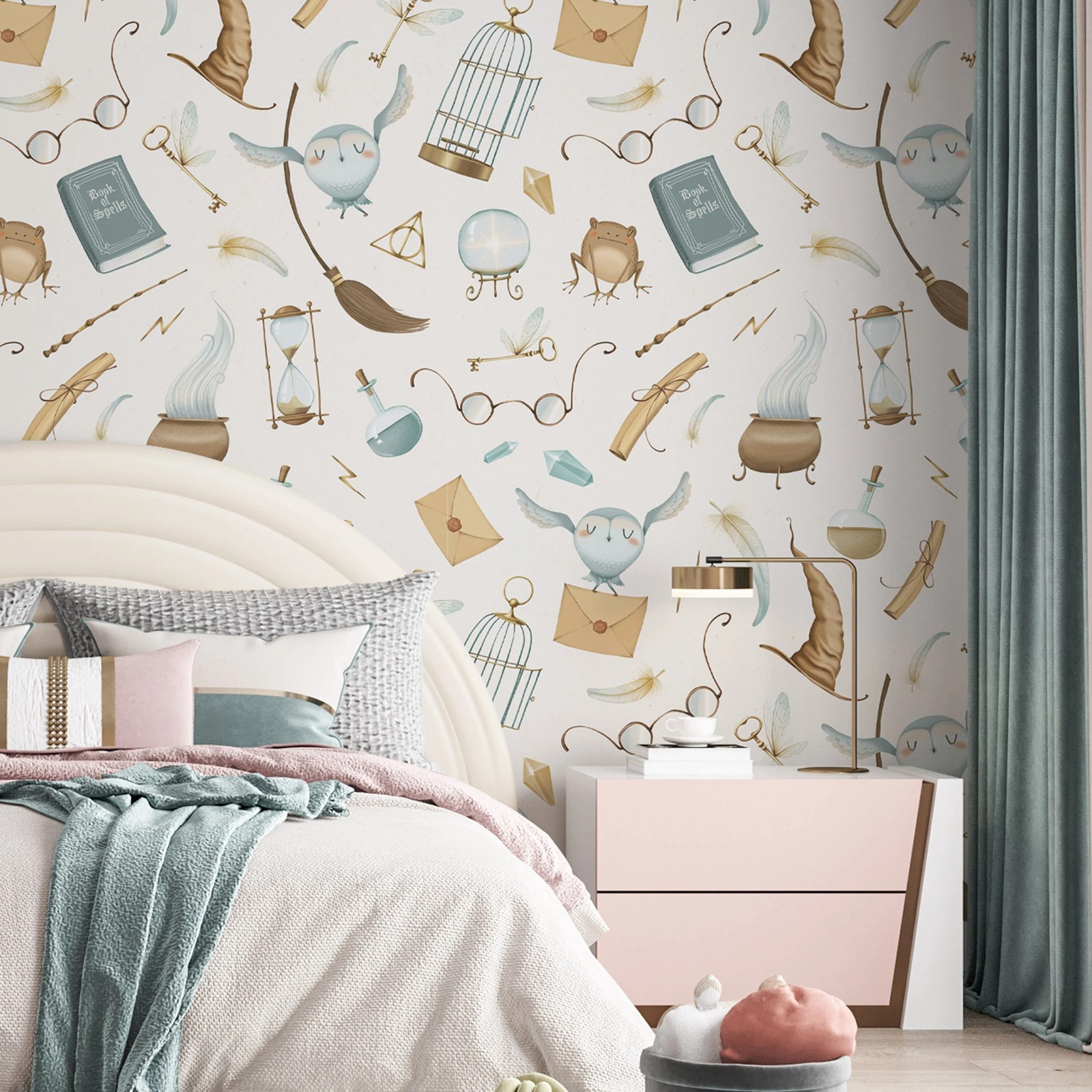 Selbstklebende Cartoon-Tapete  – Herbal Wallpaper Bewertung und Preis