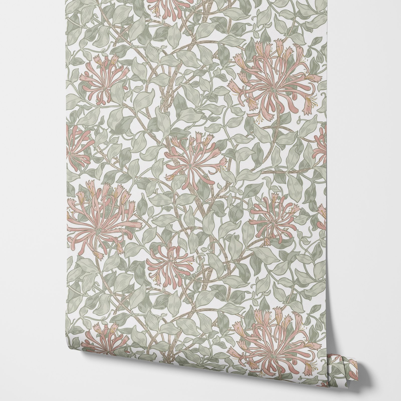 William Morris Honeysuckle May – Herbal Wallpaper Bewertung und Preis