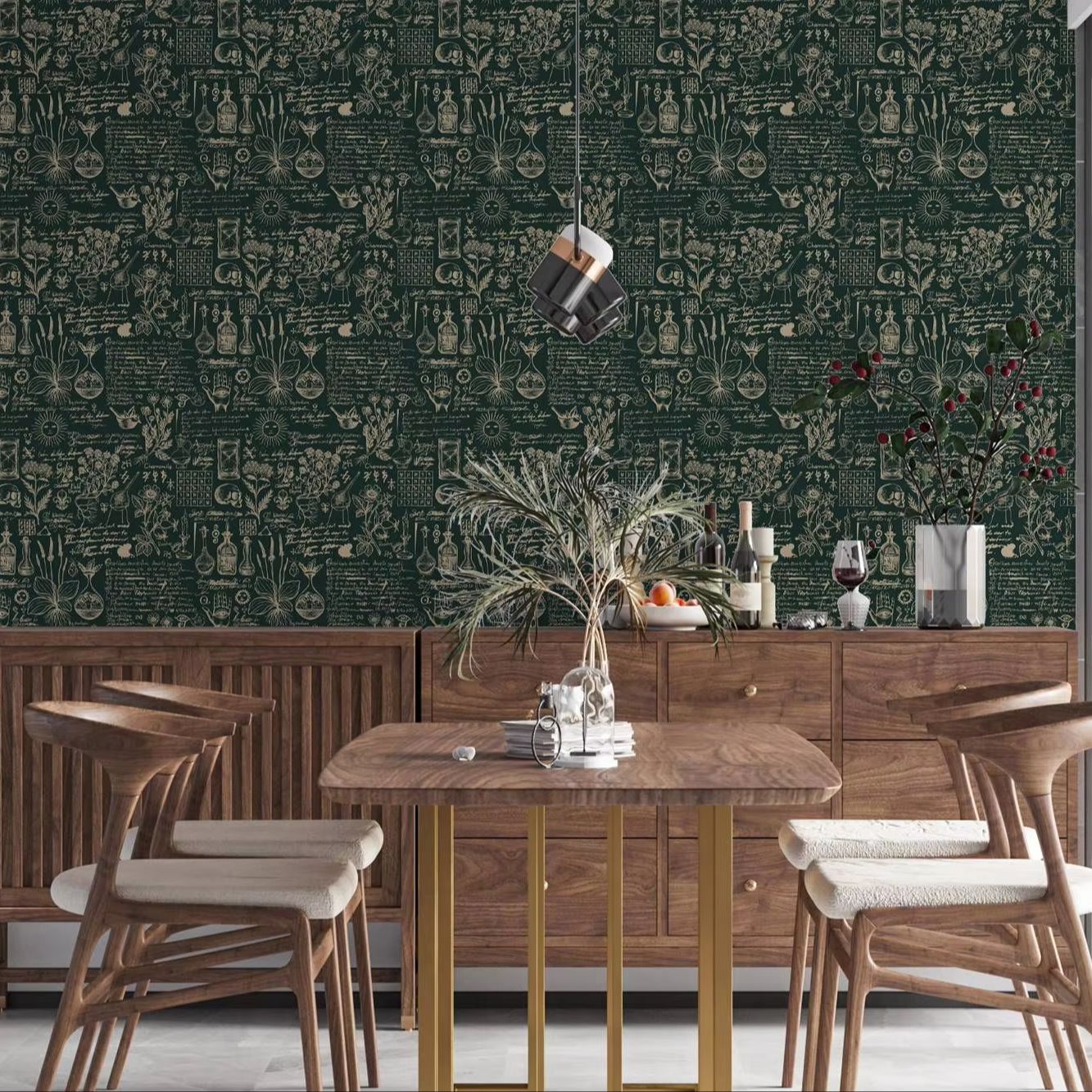 Grüne Medizin und Kräuter tape – Herbal Wallpaper Bewertung und Preis