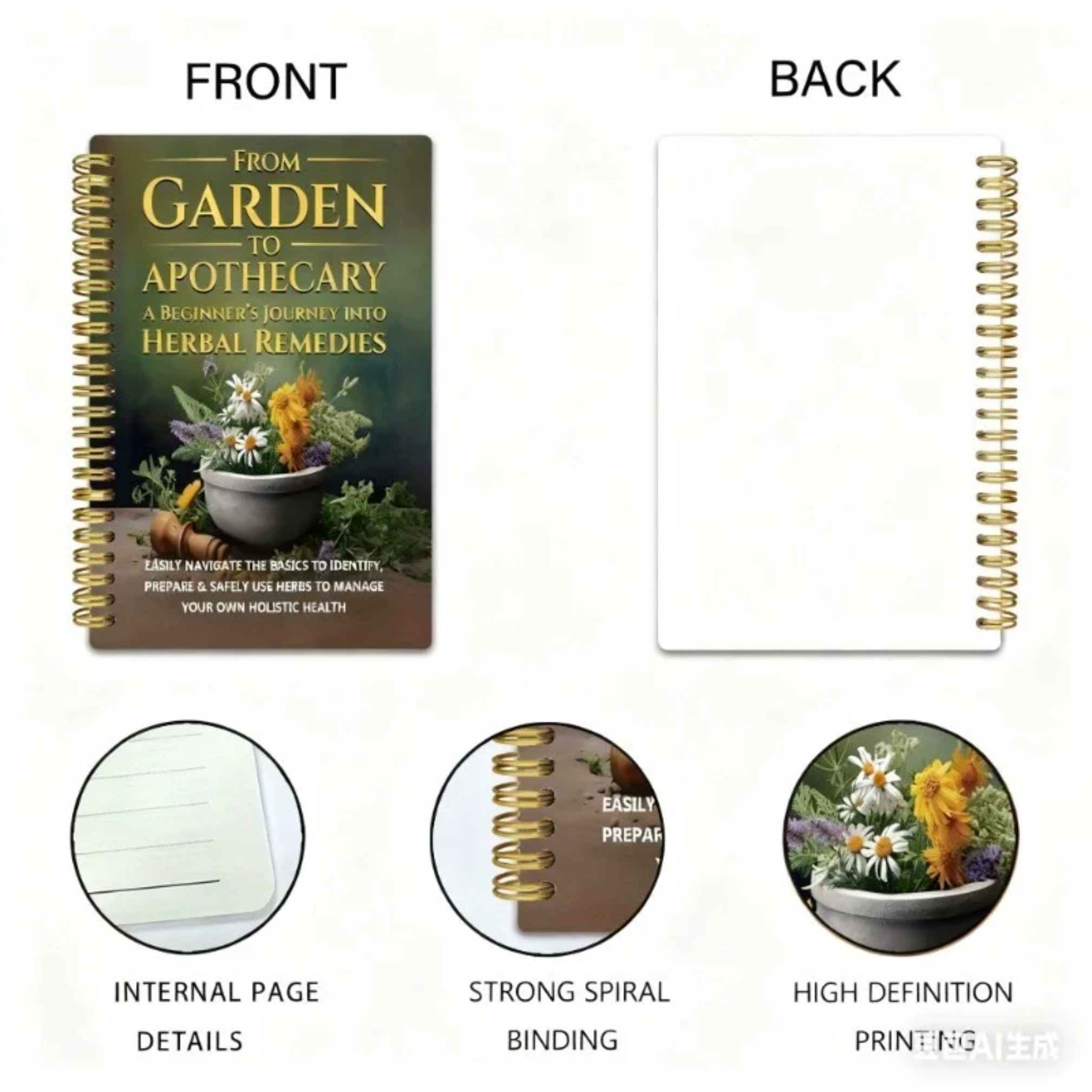 Vom Garten zum Apotheker: Ein  – Herbal Wellness Book Bewertung und Preis